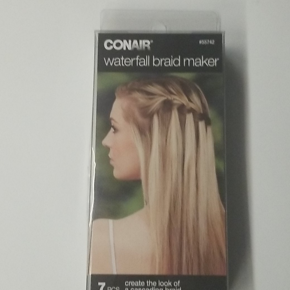 Waterfall braid maker